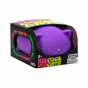Cool Cats NeeDoh® | Cat-Shaped Sensory Squish Toy