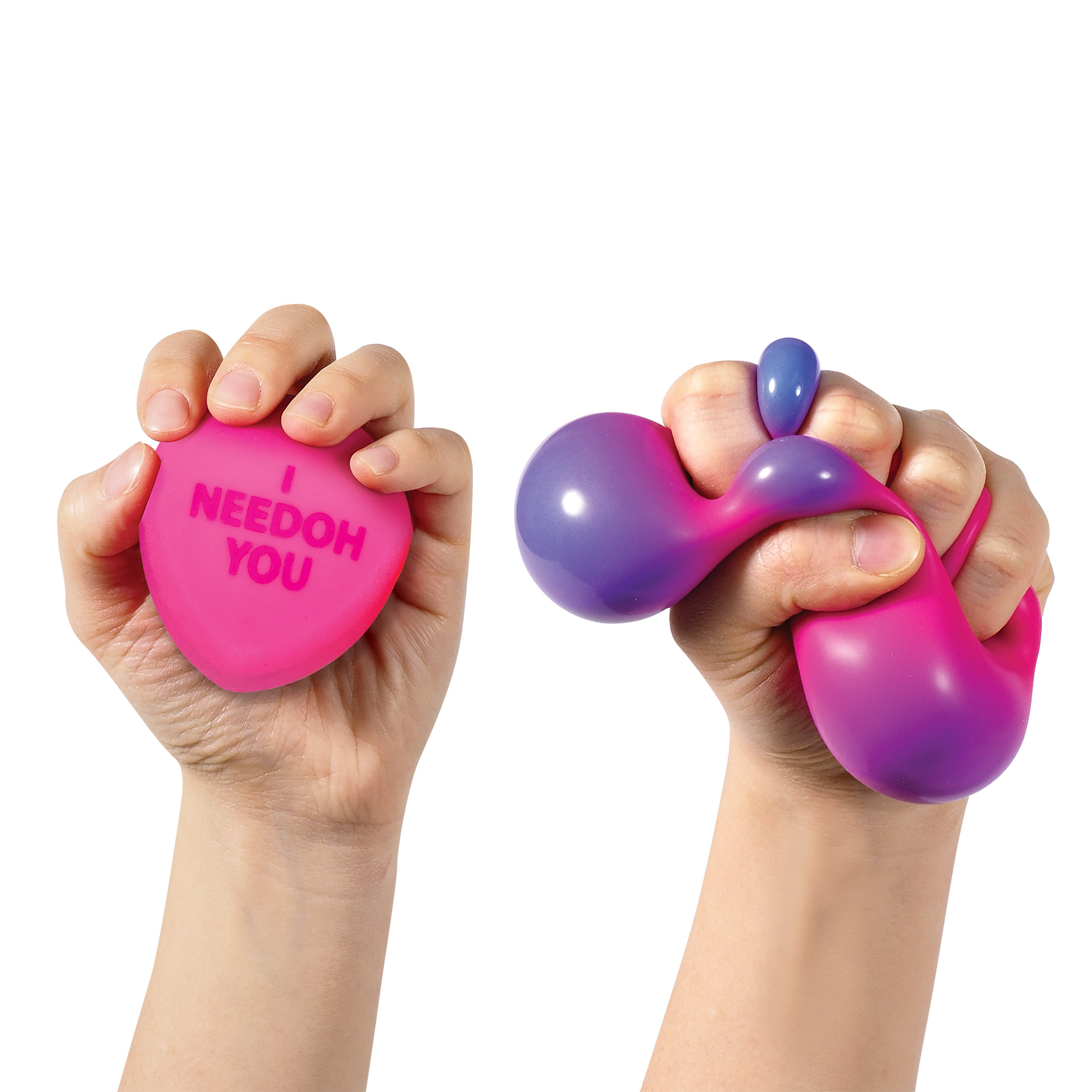NeeDoh® Color Change Squeeze Heart | Valentine Sensory Squish - Image 3