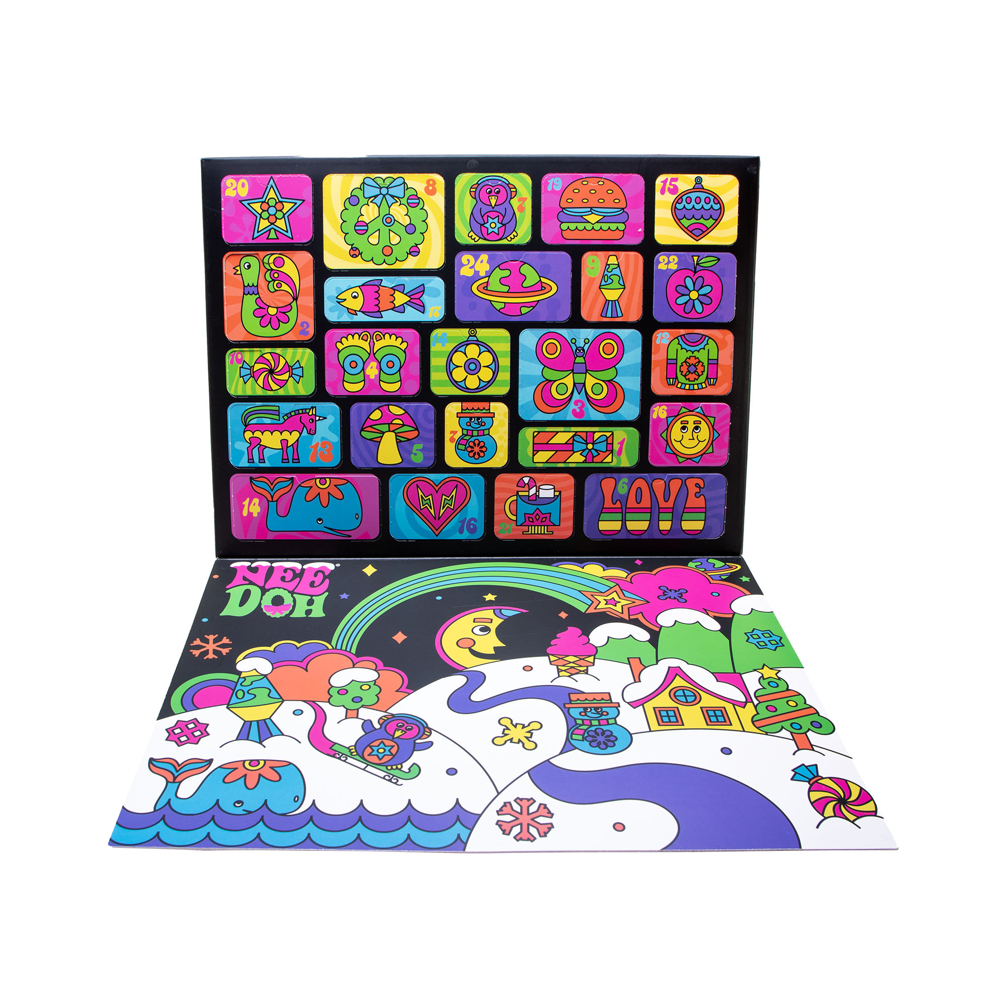 NeeDoh® Advent Calendar | 24 Days of Sensory Squish Surprises - Image 2