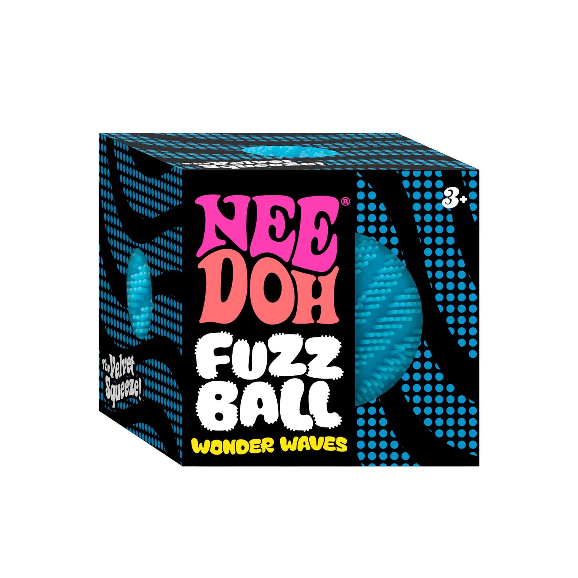 NeeDoh® Fuzz Ball Wonder Waves | Velvet Sensory Squish - Image 7